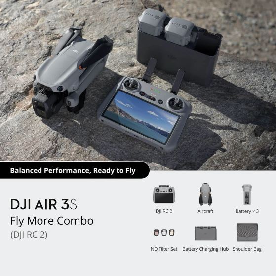 DJI Air 3s (Fly More Combo)
